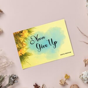 Postcard 4 | Printable Positivity Postcard - Instant Download for Inspiration and Hope