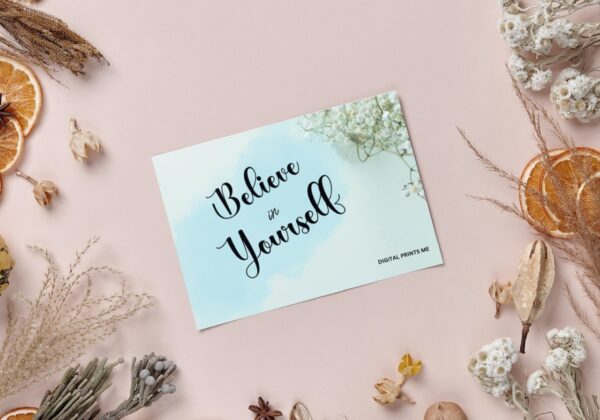 Uplift Your Space with Motivational Quote Postcards | Inspirational Digital Downloads